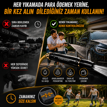 Turbowash™ Basınçlı Yıkama Aparatı